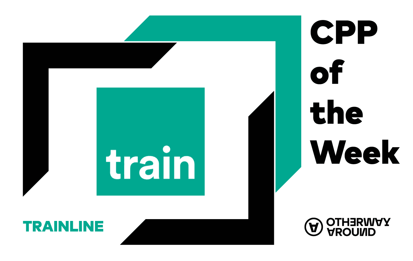 Custom Product Page of The Week: Trainline